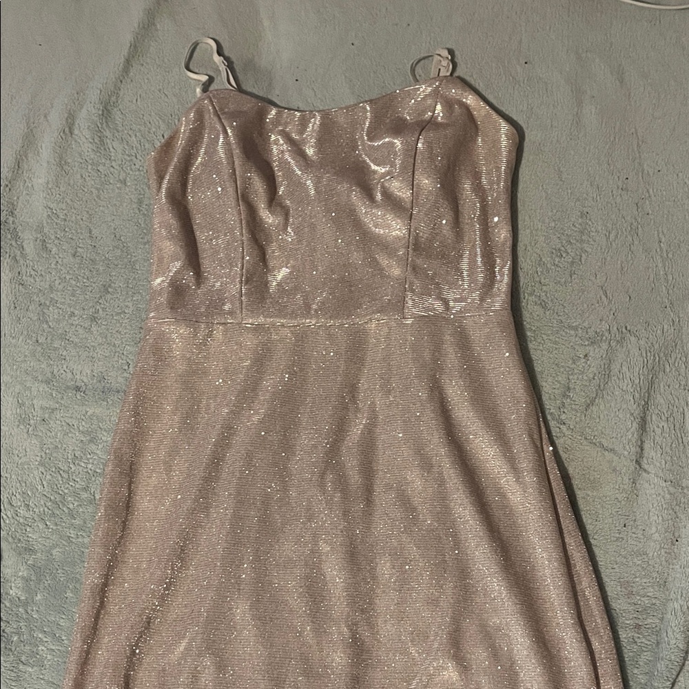 Elegant Glittering Evening Dress